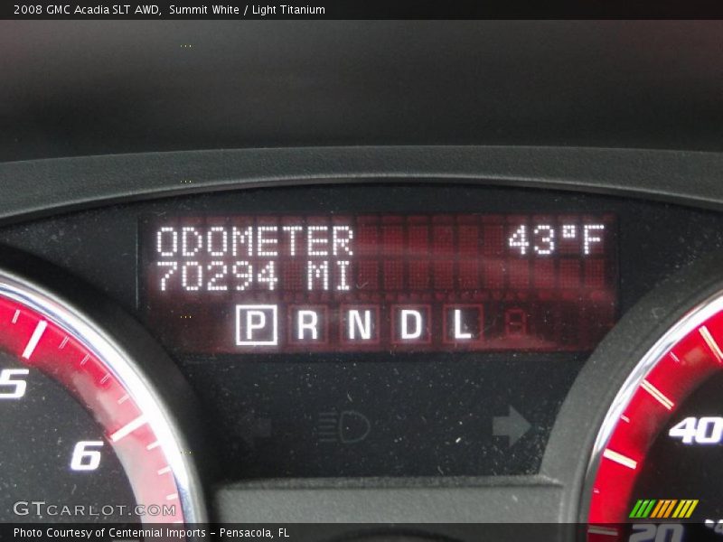 Summit White / Light Titanium 2008 GMC Acadia SLT AWD