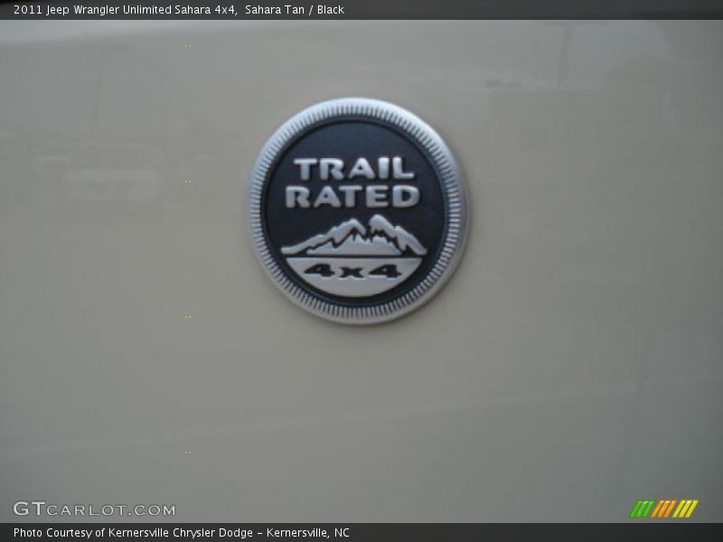  2011 Wrangler Unlimited Sahara 4x4 Logo
