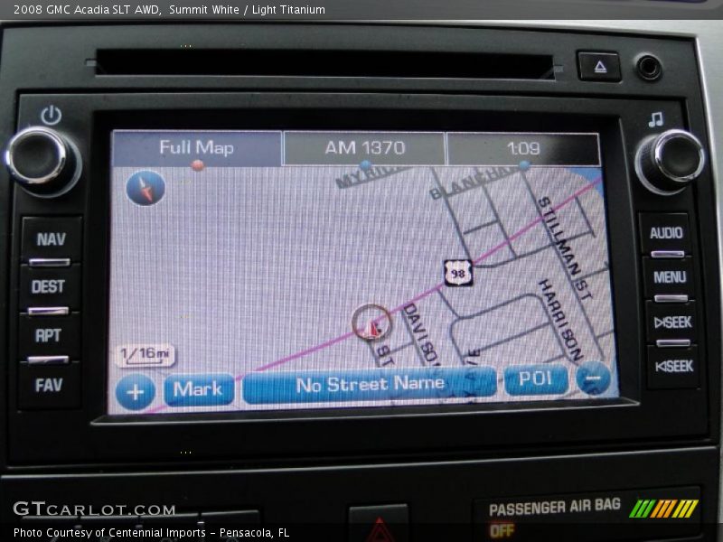 Summit White / Light Titanium 2008 GMC Acadia SLT AWD