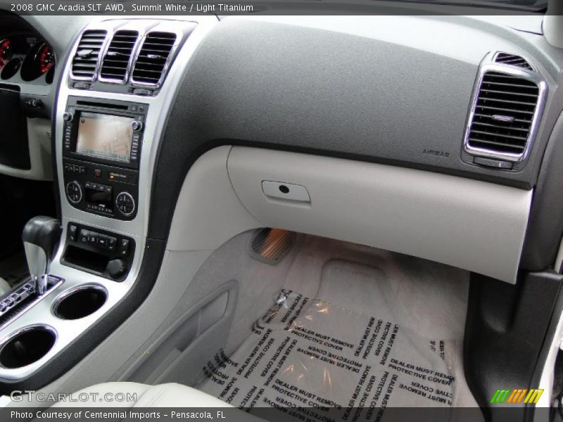 Summit White / Light Titanium 2008 GMC Acadia SLT AWD