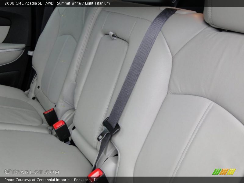 Summit White / Light Titanium 2008 GMC Acadia SLT AWD