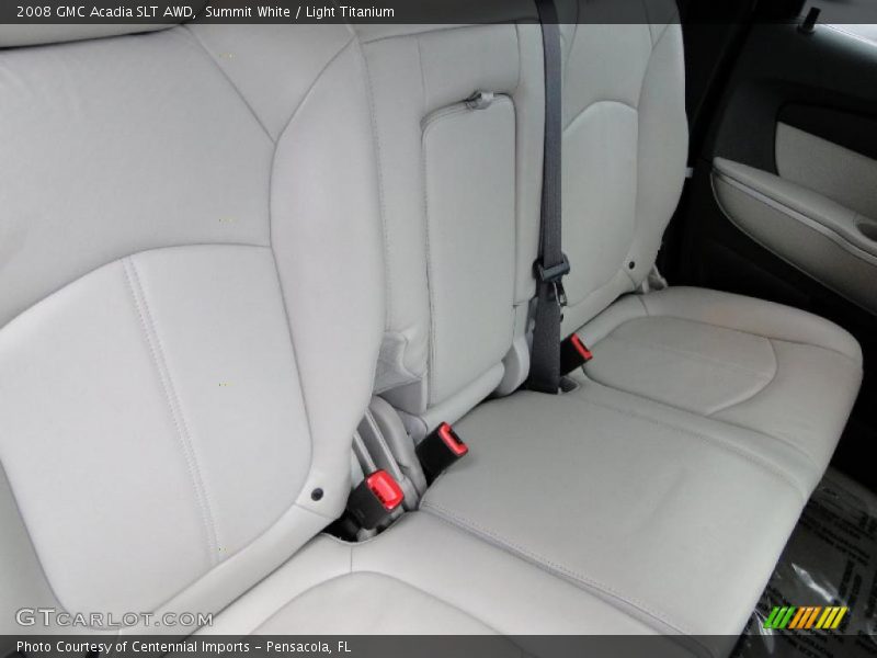 Summit White / Light Titanium 2008 GMC Acadia SLT AWD