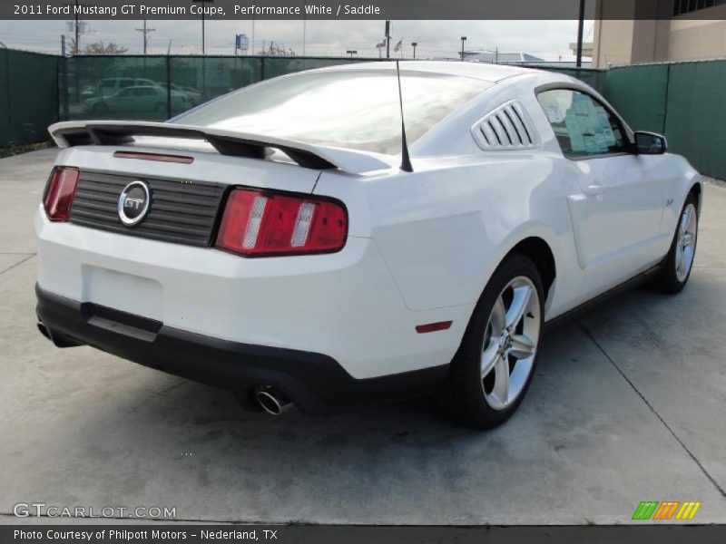  2011 Mustang GT Premium Coupe Performance White