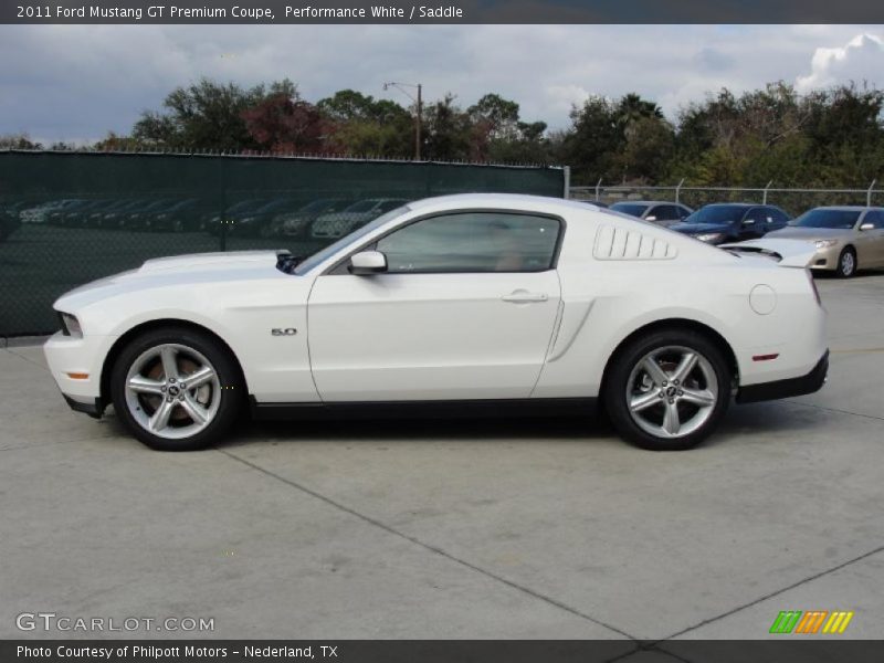  2011 Mustang GT Premium Coupe Performance White