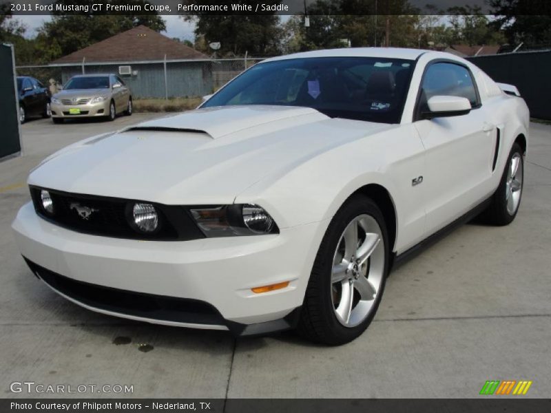 Front 3/4 View of 2011 Mustang GT Premium Coupe