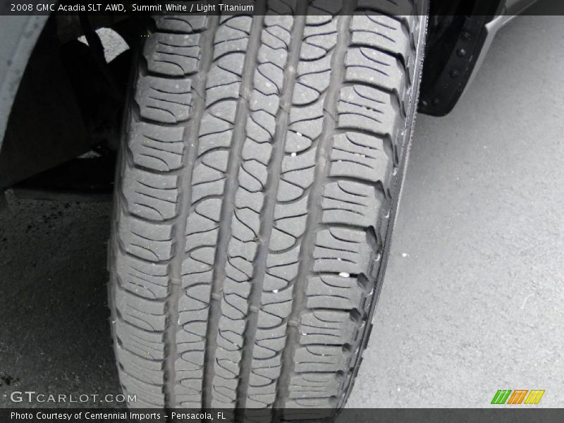 Summit White / Light Titanium 2008 GMC Acadia SLT AWD