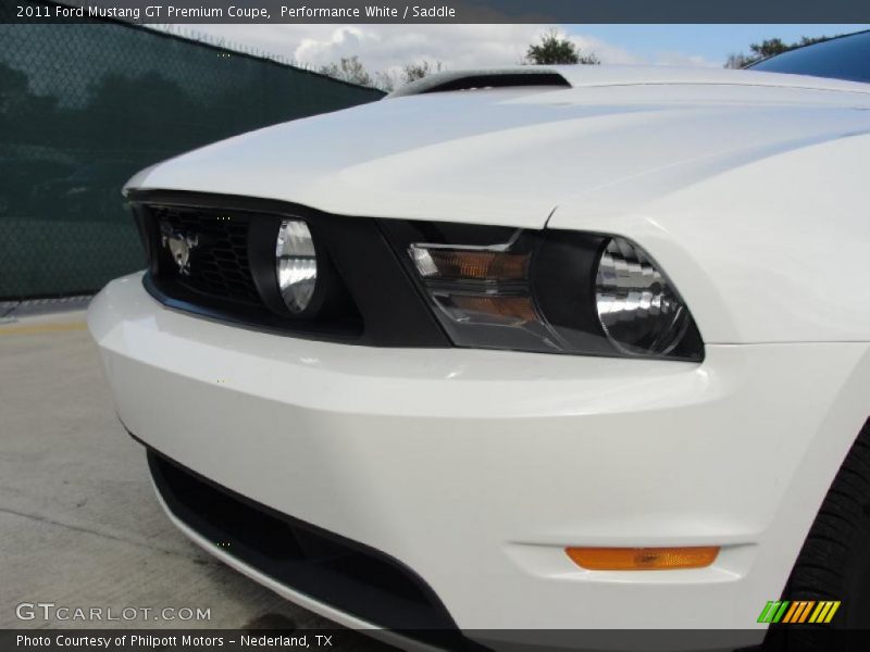 Performance White / Saddle 2011 Ford Mustang GT Premium Coupe