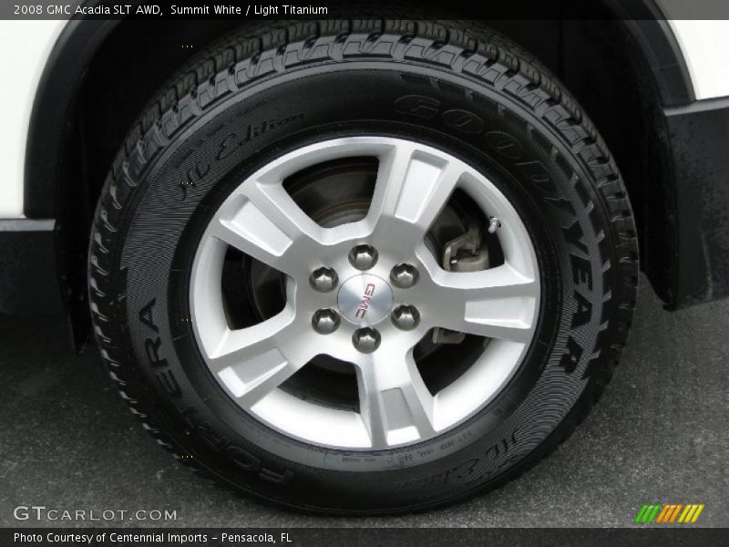 Summit White / Light Titanium 2008 GMC Acadia SLT AWD