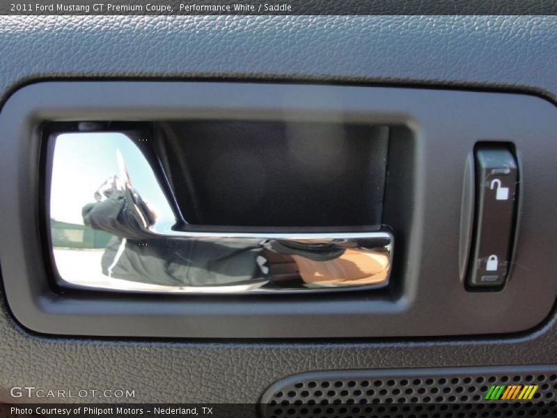 Performance White / Saddle 2011 Ford Mustang GT Premium Coupe