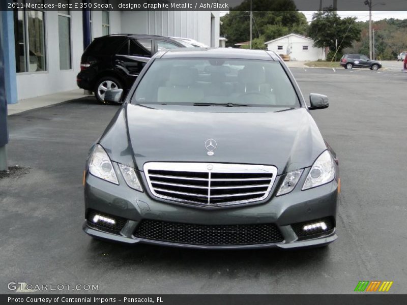 designo Graphite Metallic / Ash/Black 2011 Mercedes-Benz E 350 Sedan