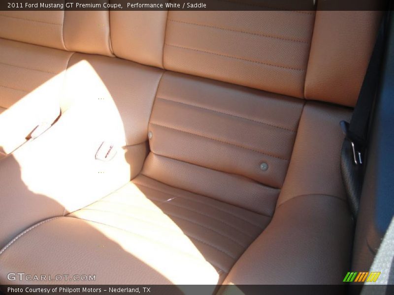 Performance White / Saddle 2011 Ford Mustang GT Premium Coupe