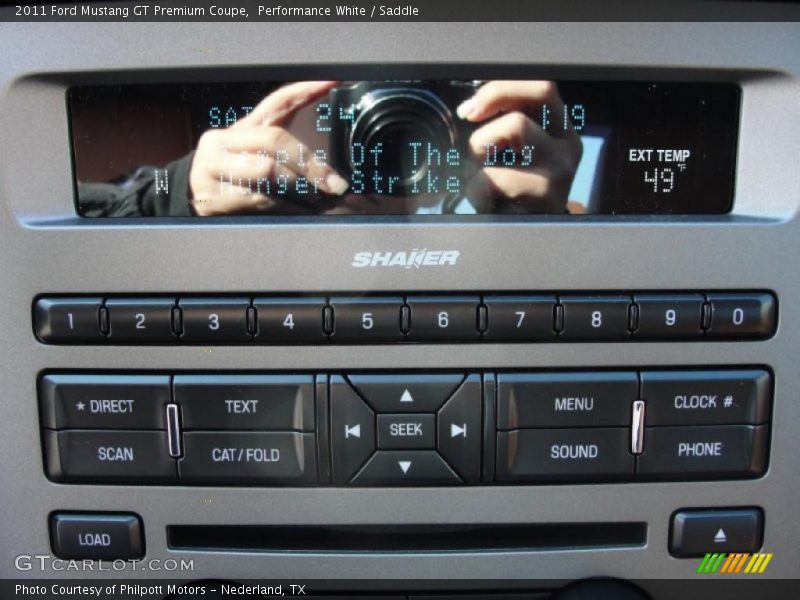 Performance White / Saddle 2011 Ford Mustang GT Premium Coupe