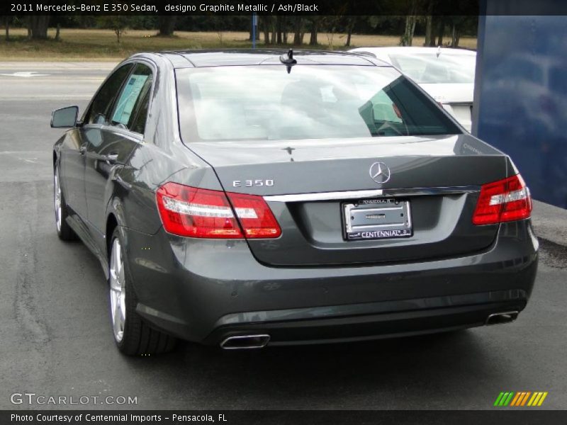 designo Graphite Metallic / Ash/Black 2011 Mercedes-Benz E 350 Sedan