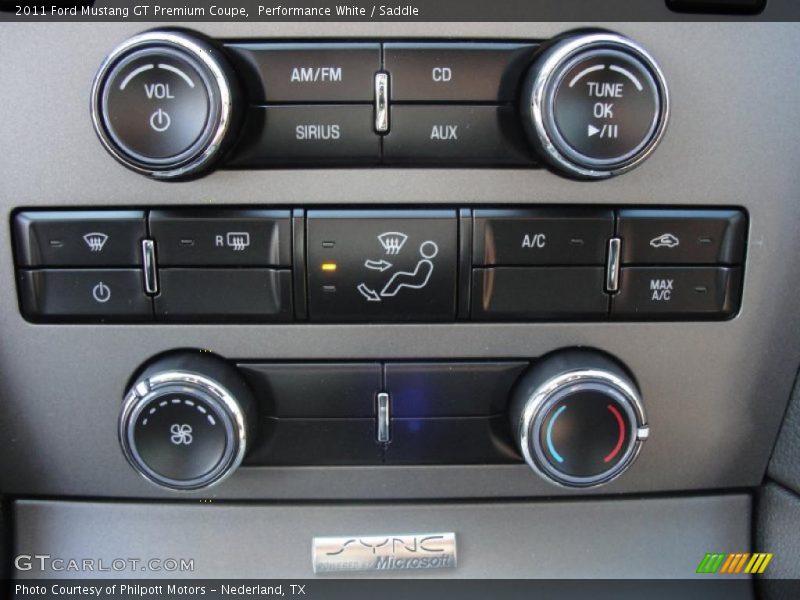 Performance White / Saddle 2011 Ford Mustang GT Premium Coupe