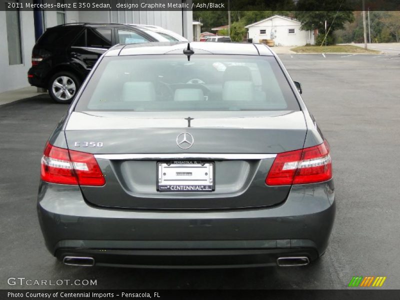 designo Graphite Metallic / Ash/Black 2011 Mercedes-Benz E 350 Sedan