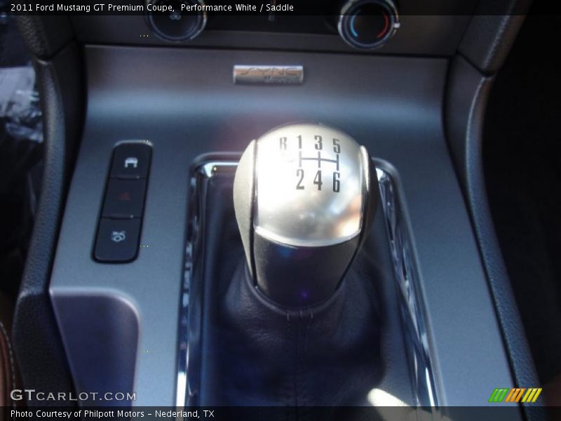  2011 Mustang GT Premium Coupe 6 Speed Manual Shifter