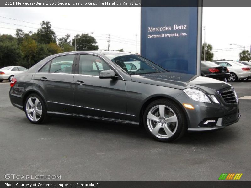 designo Graphite Metallic / Ash/Black 2011 Mercedes-Benz E 350 Sedan