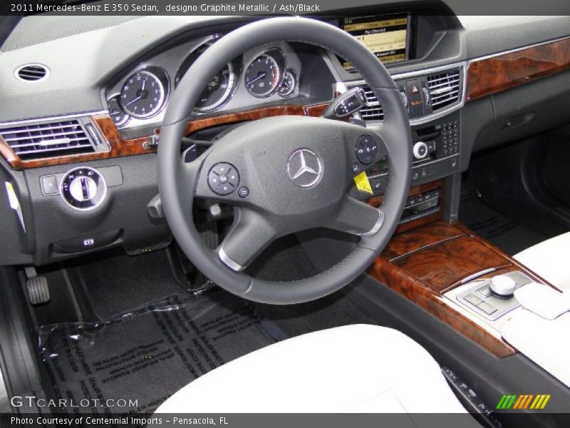 Ash/Black Interior - 2011 E 350 Sedan 