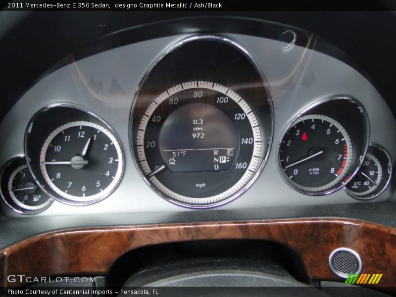  2011 E 350 Sedan 350 Sedan Gauges