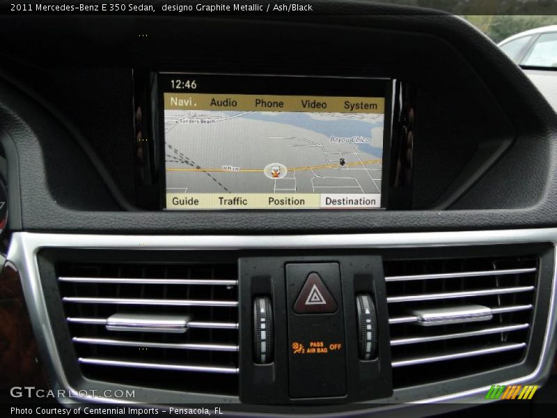 Navigation of 2011 E 350 Sedan