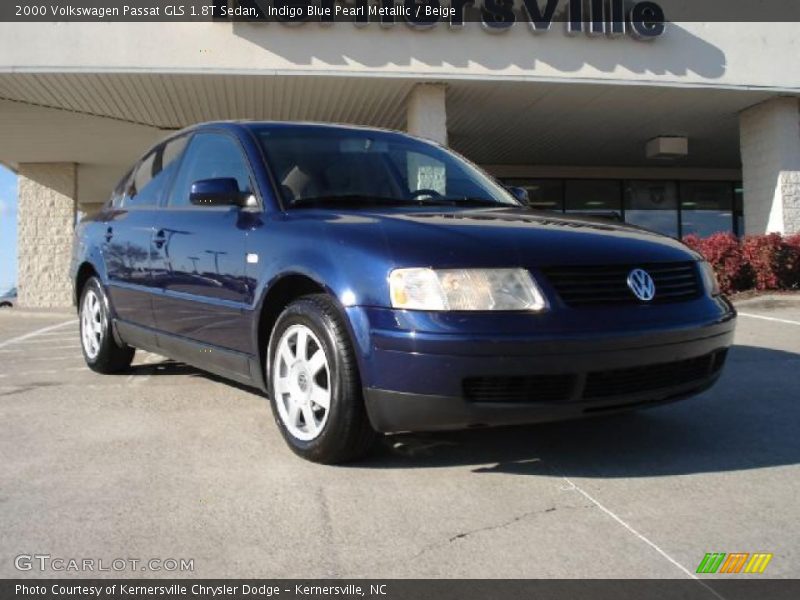 Indigo Blue Pearl Metallic / Beige 2000 Volkswagen Passat GLS 1.8T Sedan