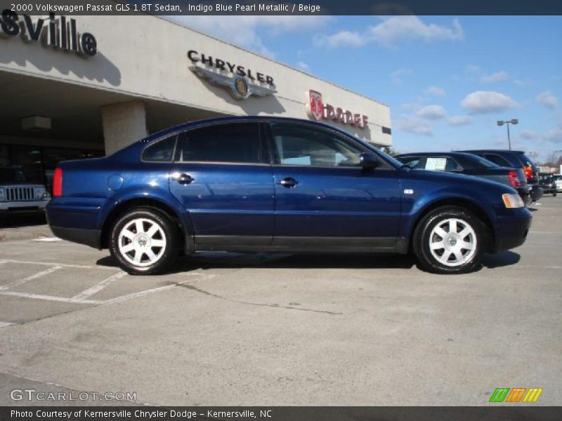 Indigo Blue Pearl Metallic / Beige 2000 Volkswagen Passat GLS 1.8T Sedan