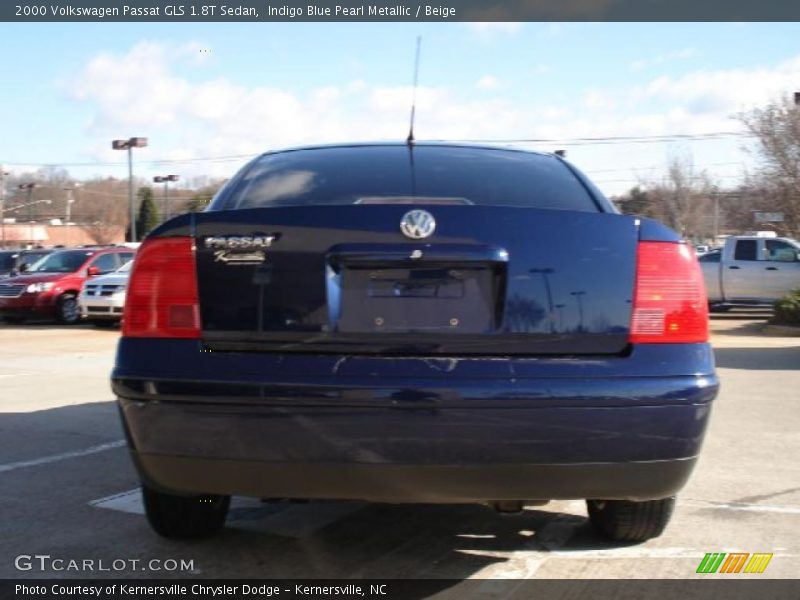 Indigo Blue Pearl Metallic / Beige 2000 Volkswagen Passat GLS 1.8T Sedan