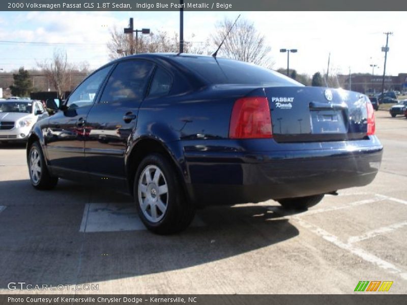 Indigo Blue Pearl Metallic / Beige 2000 Volkswagen Passat GLS 1.8T Sedan