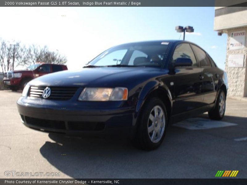 Indigo Blue Pearl Metallic / Beige 2000 Volkswagen Passat GLS 1.8T Sedan