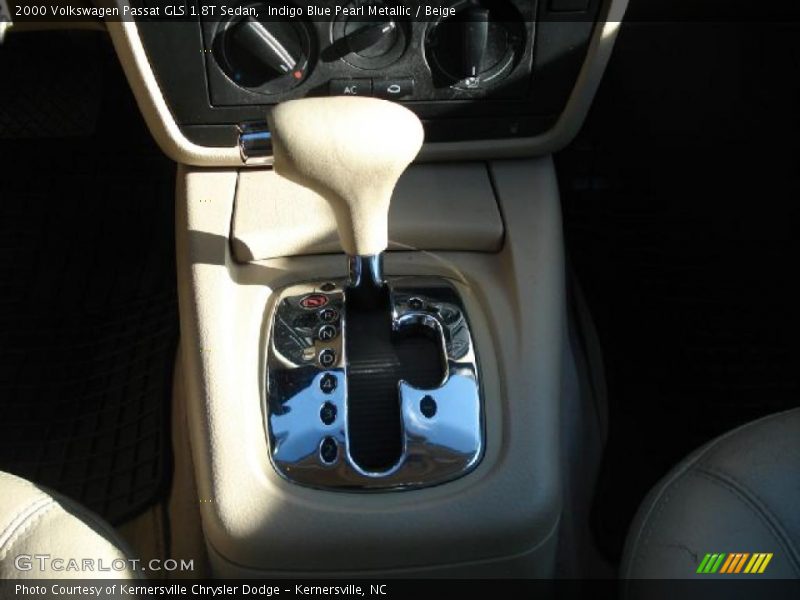 Indigo Blue Pearl Metallic / Beige 2000 Volkswagen Passat GLS 1.8T Sedan