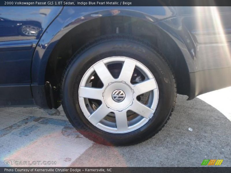 Indigo Blue Pearl Metallic / Beige 2000 Volkswagen Passat GLS 1.8T Sedan