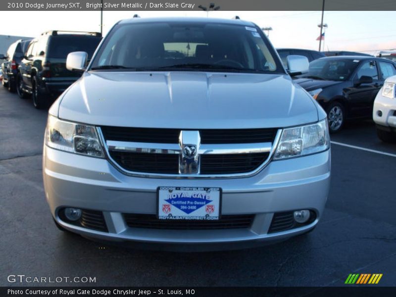 Bright Silver Metallic / Dark Slate Gray 2010 Dodge Journey SXT