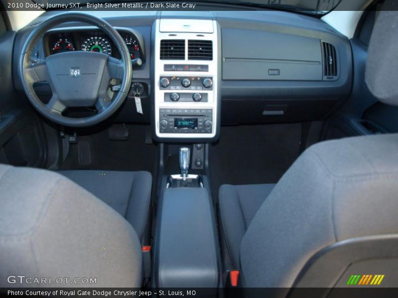 Bright Silver Metallic / Dark Slate Gray 2010 Dodge Journey SXT