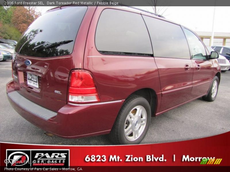 Dark Toreador Red Metallic / Pebble Beige 2006 Ford Freestar SEL