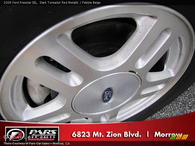 Dark Toreador Red Metallic / Pebble Beige 2006 Ford Freestar SEL