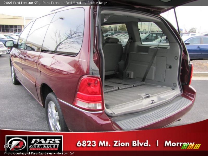 Dark Toreador Red Metallic / Pebble Beige 2006 Ford Freestar SEL