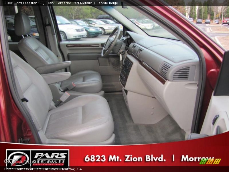 Dark Toreador Red Metallic / Pebble Beige 2006 Ford Freestar SEL
