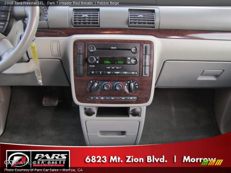 Dark Toreador Red Metallic / Pebble Beige 2006 Ford Freestar SEL