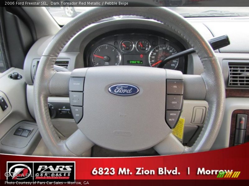 Dark Toreador Red Metallic / Pebble Beige 2006 Ford Freestar SEL