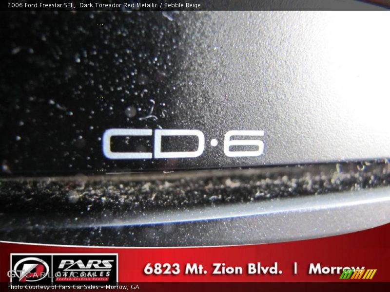 Dark Toreador Red Metallic / Pebble Beige 2006 Ford Freestar SEL