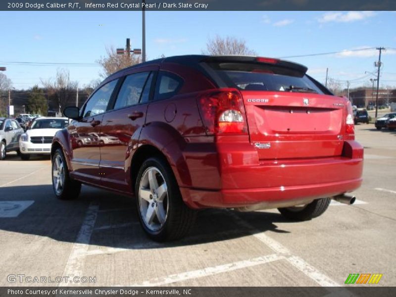 Inferno Red Crystal Pearl / Dark Slate Gray 2009 Dodge Caliber R/T