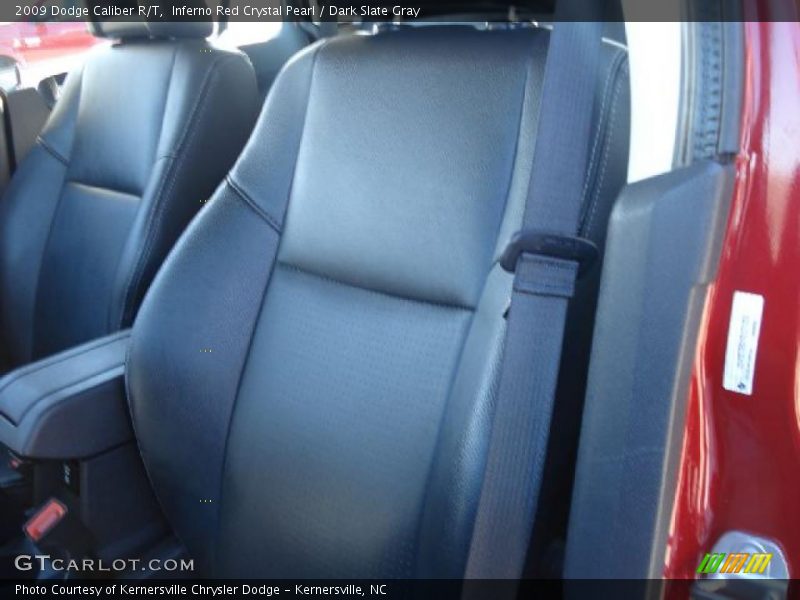 Inferno Red Crystal Pearl / Dark Slate Gray 2009 Dodge Caliber R/T