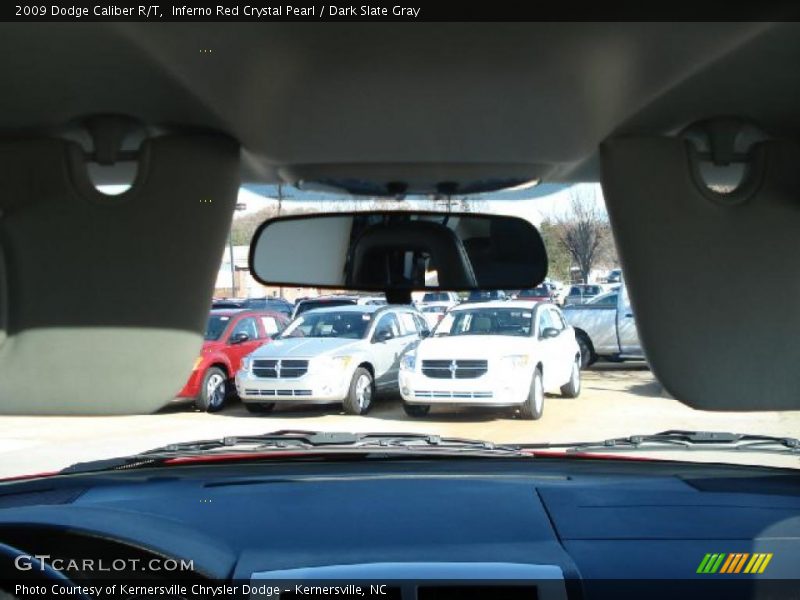 Inferno Red Crystal Pearl / Dark Slate Gray 2009 Dodge Caliber R/T
