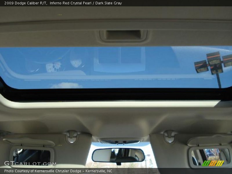 Inferno Red Crystal Pearl / Dark Slate Gray 2009 Dodge Caliber R/T