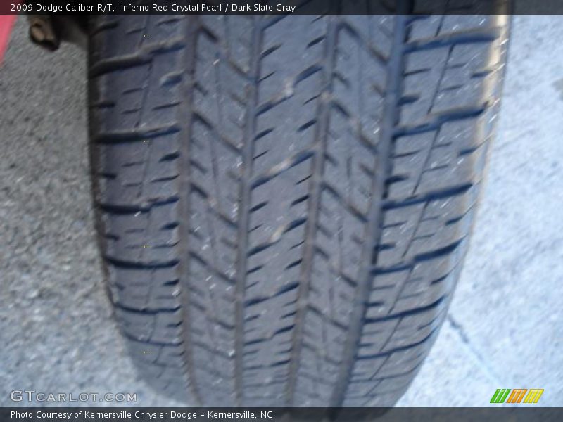 Inferno Red Crystal Pearl / Dark Slate Gray 2009 Dodge Caliber R/T