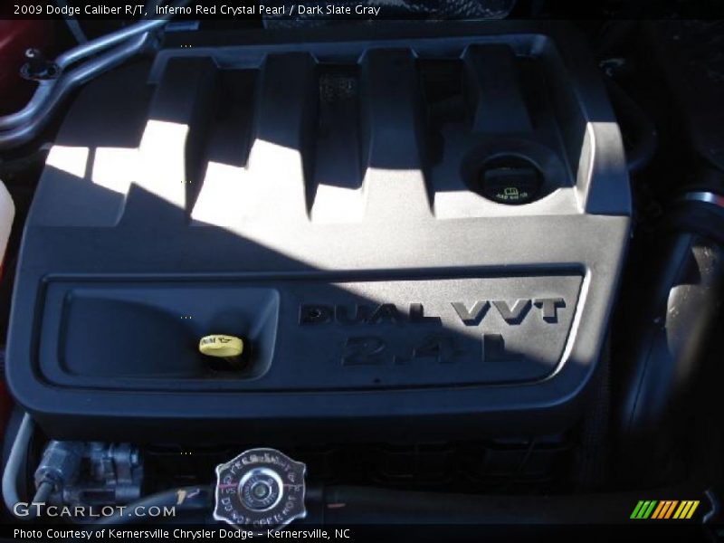 Inferno Red Crystal Pearl / Dark Slate Gray 2009 Dodge Caliber R/T