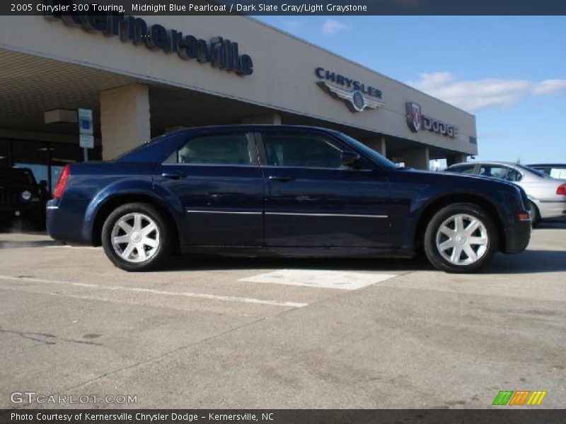 Midnight Blue Pearlcoat / Dark Slate Gray/Light Graystone 2005 Chrysler 300 Touring