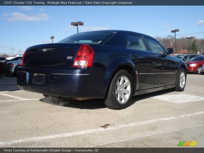 Midnight Blue Pearlcoat / Dark Slate Gray/Light Graystone 2005 Chrysler 300 Touring