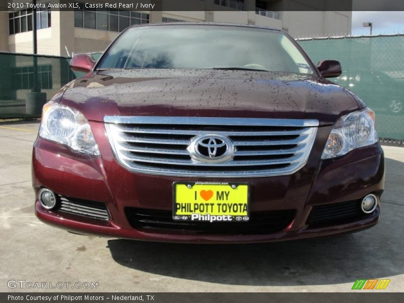 Cassis Red Pearl / Ivory 2010 Toyota Avalon XLS