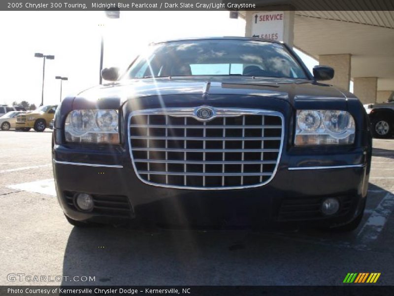 Midnight Blue Pearlcoat / Dark Slate Gray/Light Graystone 2005 Chrysler 300 Touring